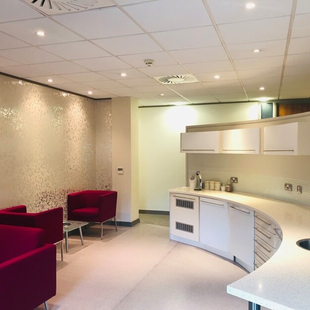 Kitchenette at Pepper Street, The Serviced Office Company in Docklands