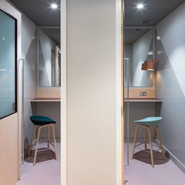 Phone booth in Marsh Wall, Waterfront Studios Properties LLP, Docklands