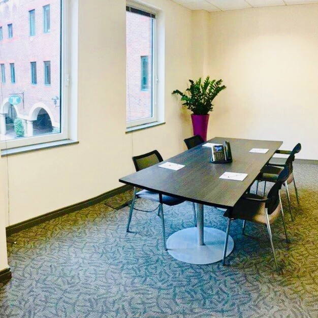 The meeting room on Pepper Street, The Serviced Office Company in Docklands