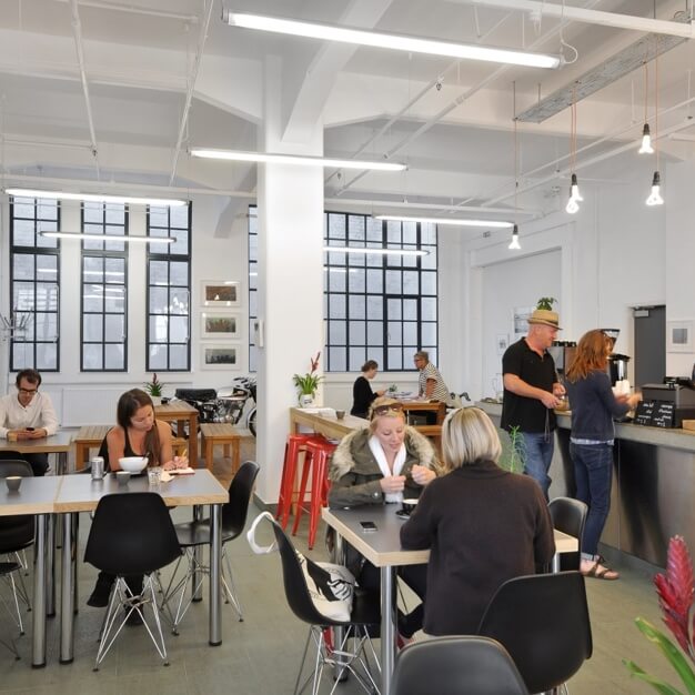 Café facility at Martell Road, Workspace Group Plc (Dulwich)