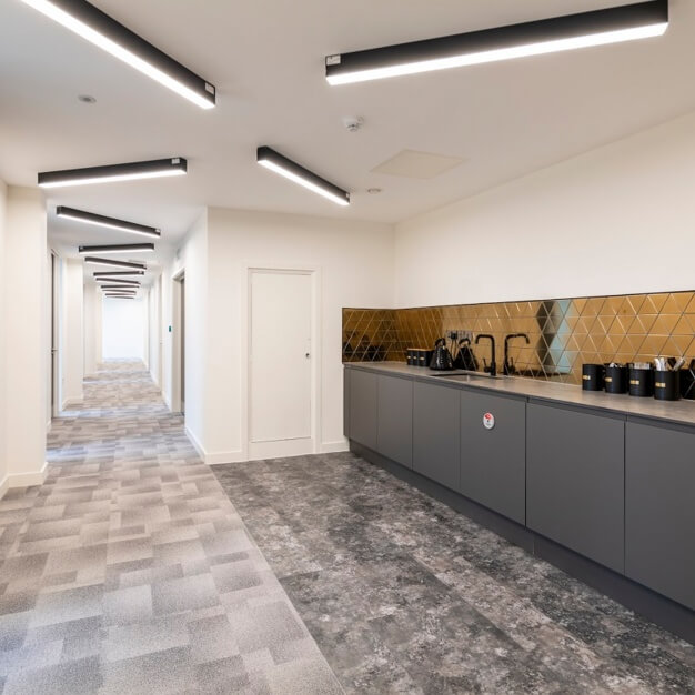 Kitchen at The Mall, The Boutique Workplace Company in Ealing
