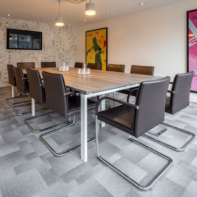 The meeting room at The Mall, The Boutique Workplace Company in Ealing