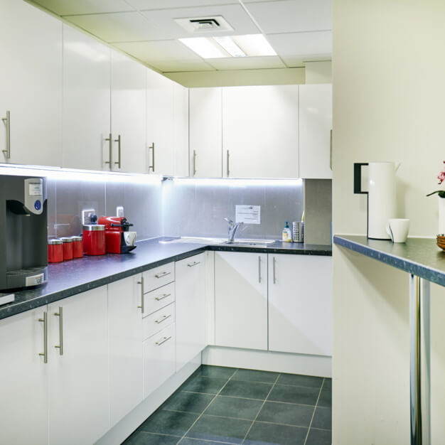 Kitchenette at Lyttelton Road, The Brentano Suite in East Finchley