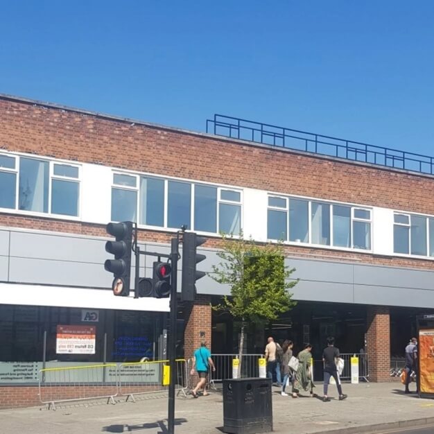 Building external for High Street North, Icon Offices Ltd, East Ham