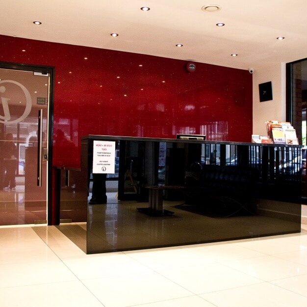 Reception area at Heighham Road, Highpoint Offices Ltd in East Ham