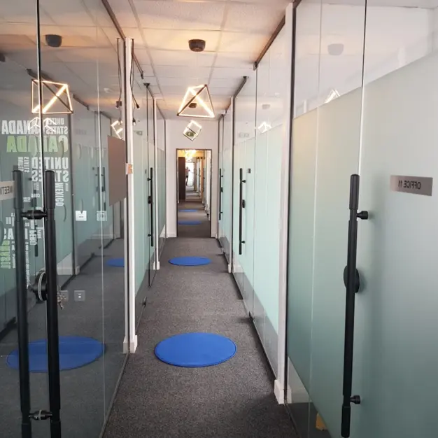 The hallway at High Street North, Icon Offices Ltd in East Ham