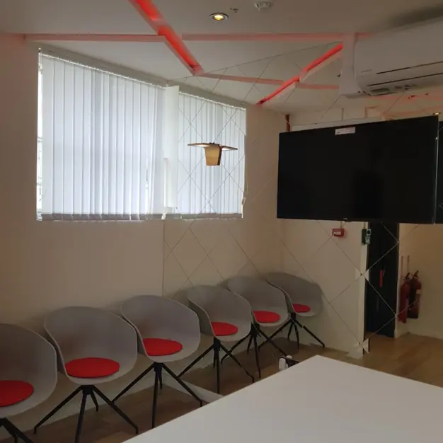 The meeting room at High Street North, Icon Offices Ltd in East Ham