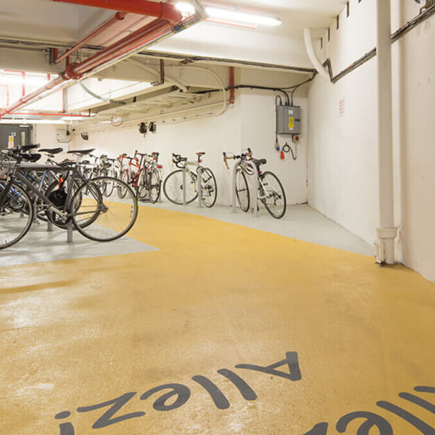Cycle storage at Chapel Street, One Avenue Group, Edgware Road