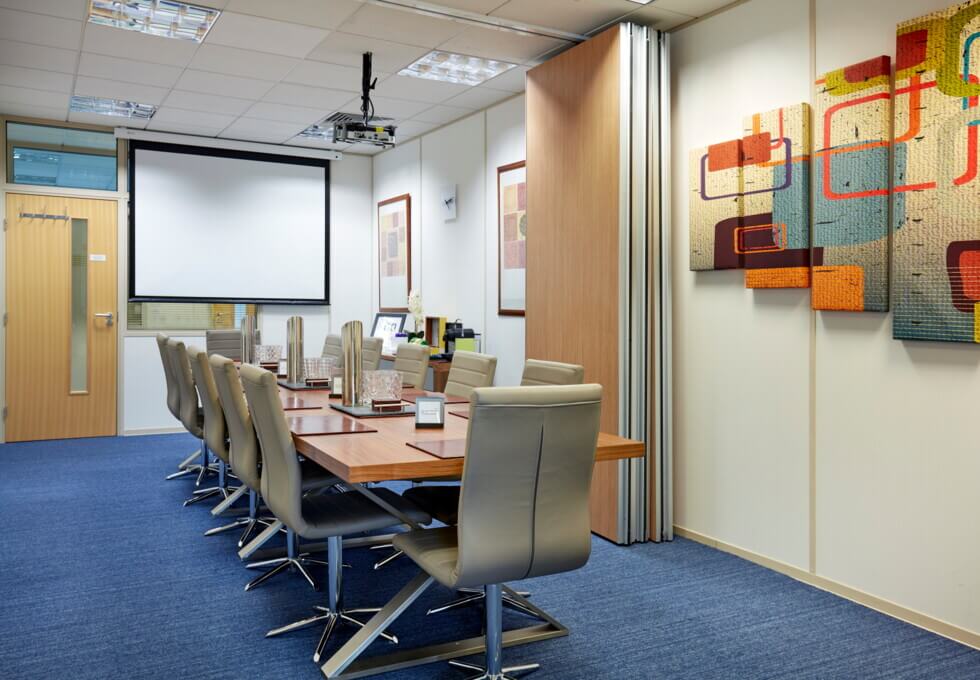 Boardroom in Centennial Court, The Brentano Suite, Elstree