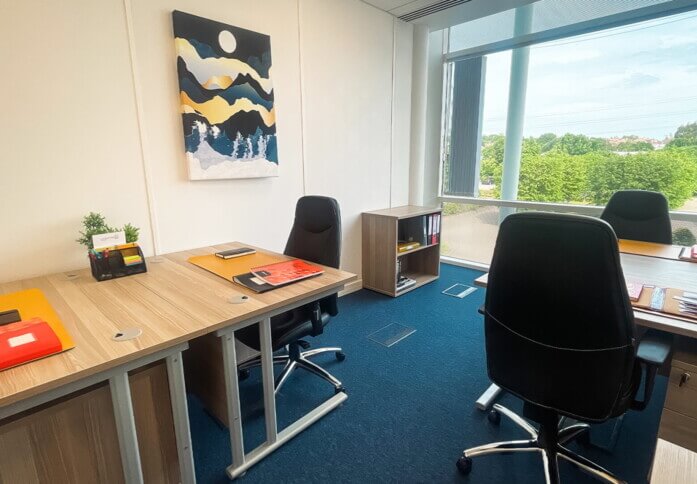 Dedicated workspace, Centennial Court, The Brentano Suite in Elstree
