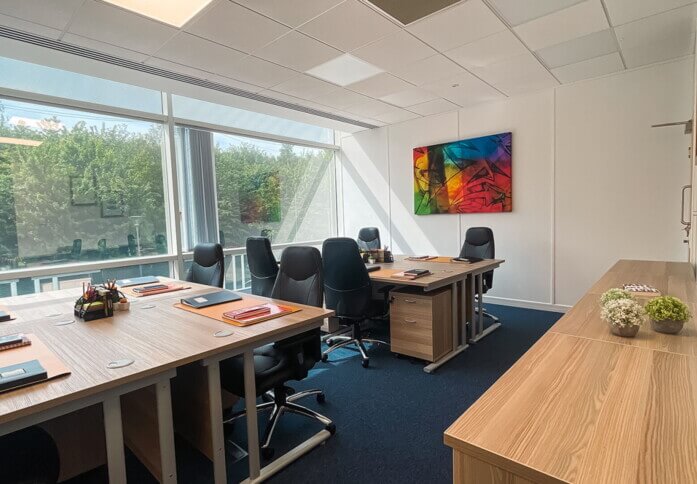 Private workspace, Centennial Court, The Brentano Suite in Elstree