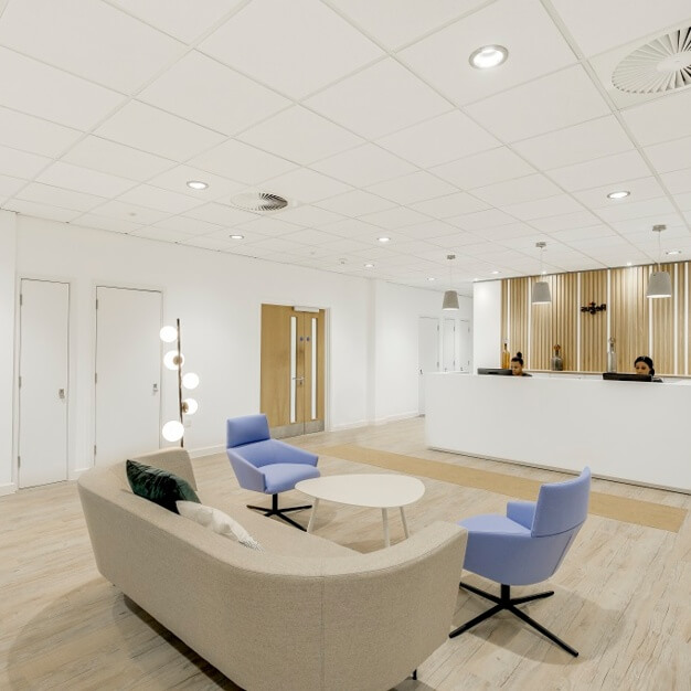 Reception at Innova Park, Regus in Enfield