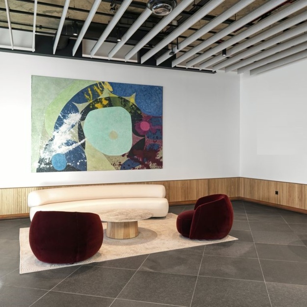A breakout area in Euston Road, Kontor, Euston