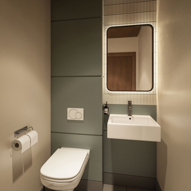 Bathroom facility at Brock Street, The British Land Company PLC (Euston)