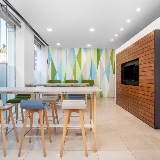 Breakout area in Upper Woburn Place, Regus (Euston)