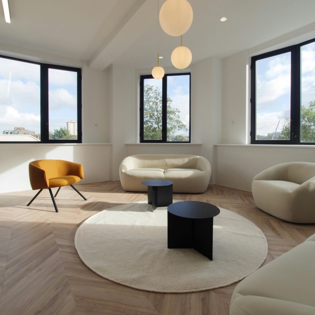 Breakout space, which is dedicated, in Eversholt Street, Colliers (Euston)