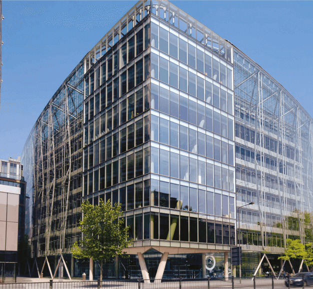 Building external for Euston Road, Kontor, Euston