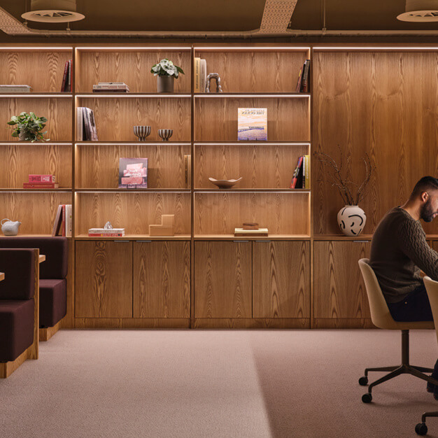 Communal Space - Euston Road, FORA in Euston