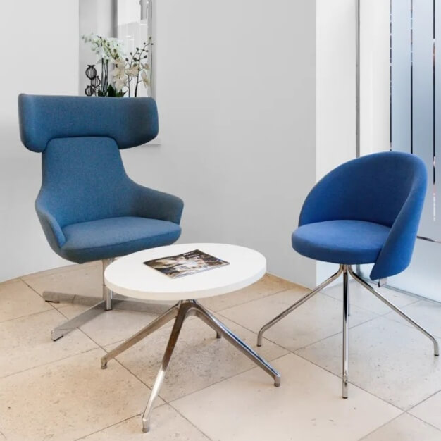 Foyer area at Upper Woburn Place, Regus in Euston