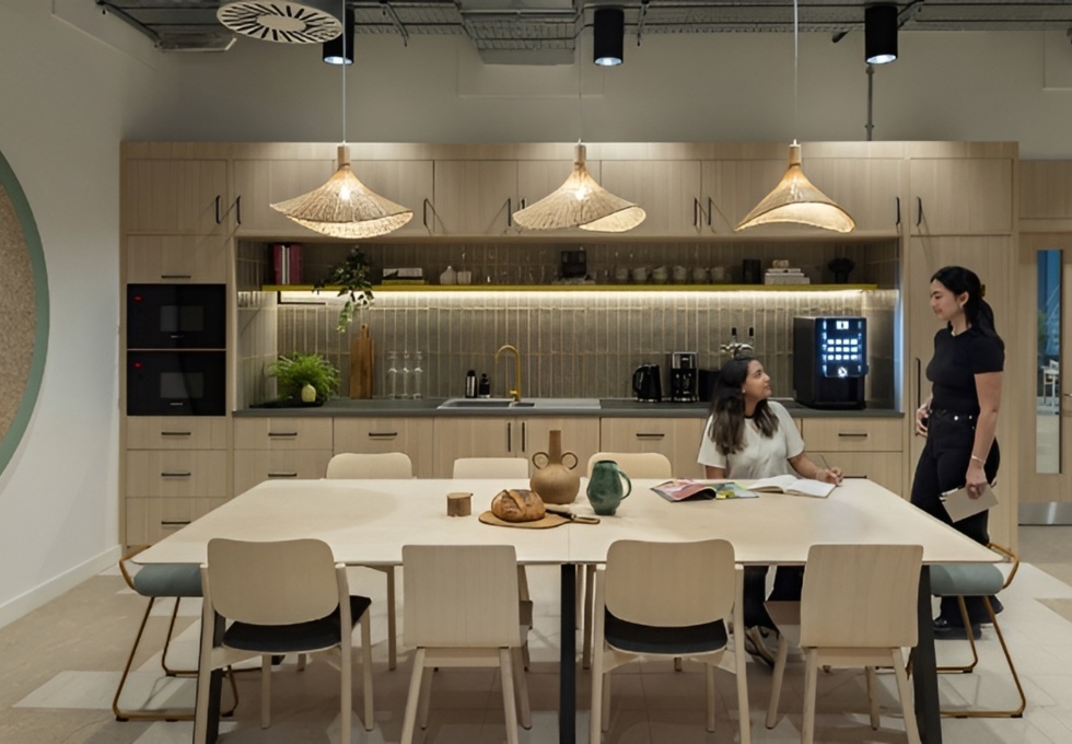 Kitchen at Triton Square, Impact Hub London Limited in Euston