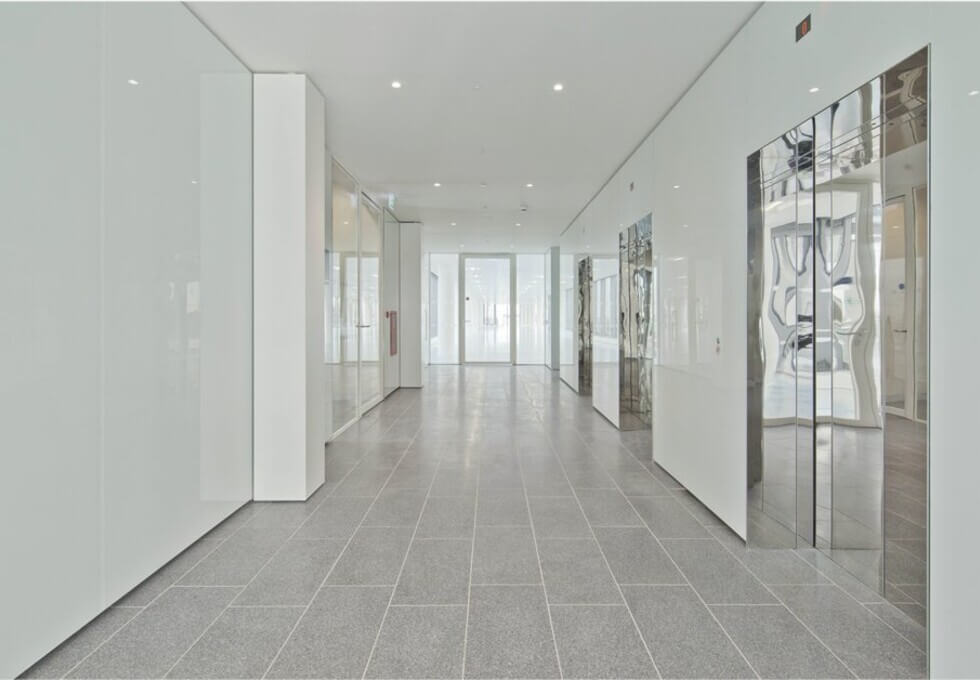 Lift at Euston Road, Romulus Shortlands Limited in Euston