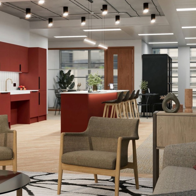 Private workspace, Brock Street, The British Land Company PLC in Euston