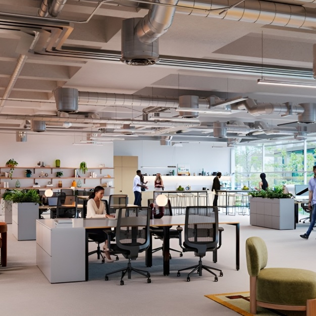 Private workspace, Triton Square, The British Land Company PLC in Euston