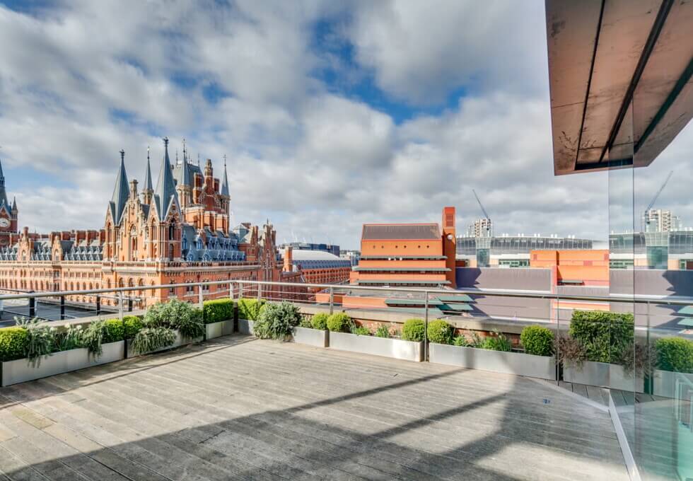 Roof terrace - Euston Road, Romulus Shortlands Limited in Euston