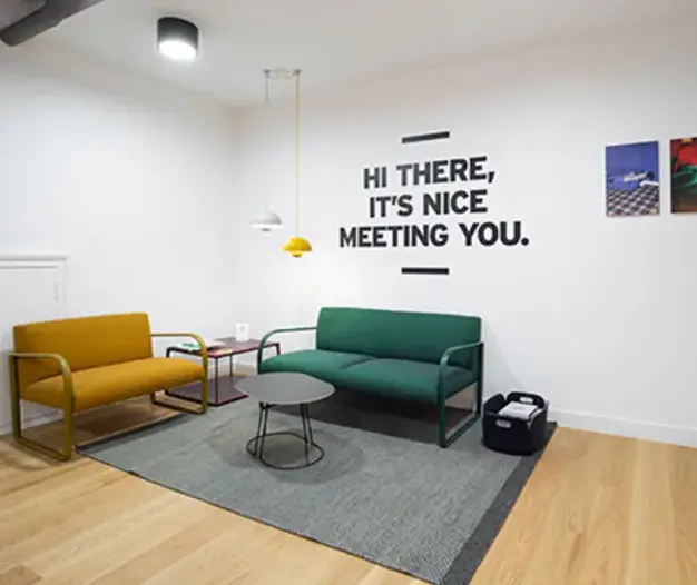 The breakout area - Euston Road, Regus (London)