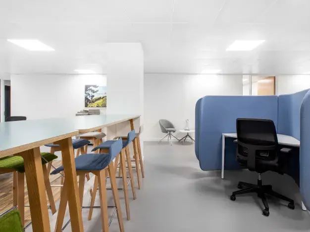 The breakout space in Upper Woburn Place, Regus (Euston)