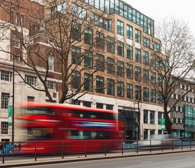 The building at Euston Road, FORA in Euston