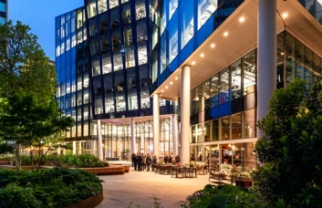 The building at Triton Square, The British Land Company PLC in Euston