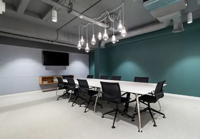The meeting room at Euston Road, Regus in Euston