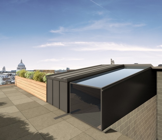 A balcony/terrace at Clerkenwell Road, Situu (Farringdon)