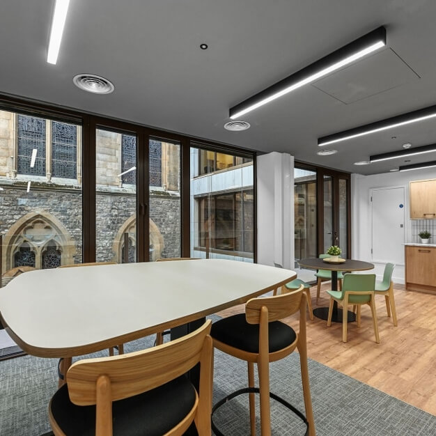 A dedicated breakout area in Ely Place, Ingleby Trice, Farringdon