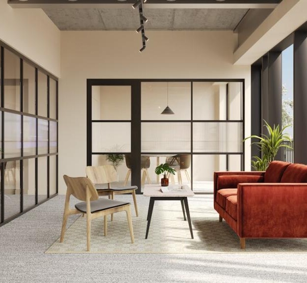 A dedicated breakout area on St Andrew Street in Farringdon (RX)