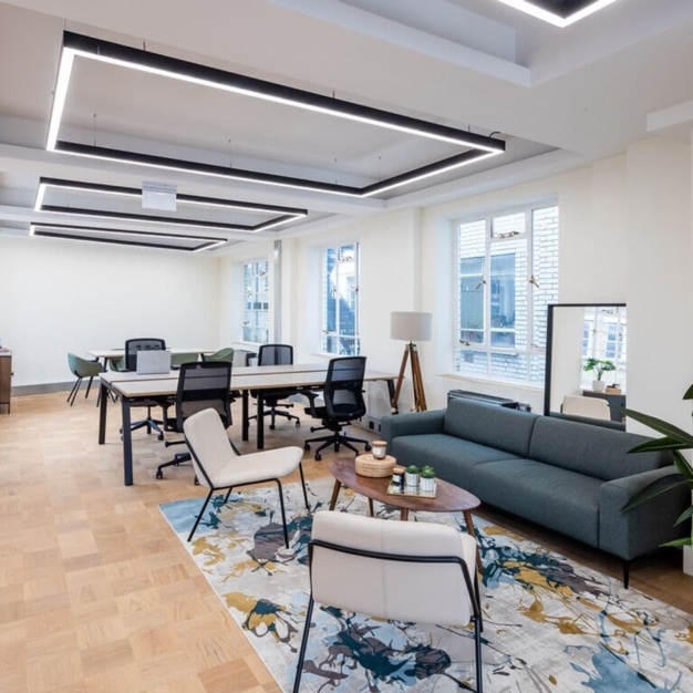 Breakout area at Cowcross Street, Venaglass Haymarket Ltd in Farringdon