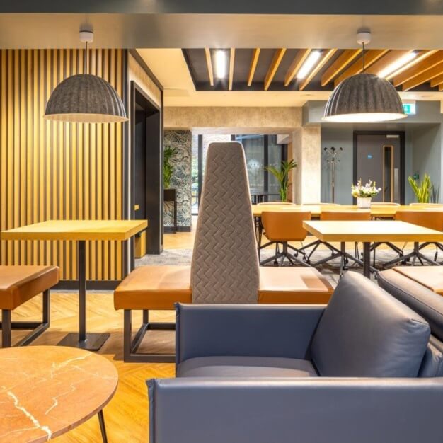 Breakout area at Giltspur Street, Landmark Space in Farringdon