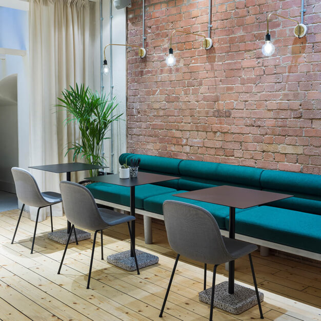 Breakout area in Greville Street, FORA (Farringdon)