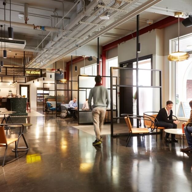 Breakout space at Baldwin Gardens in Farringdon - Workspace Group Plc