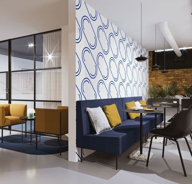 Breakout space for clients - Greenhill Rents, Kitt Technology Limited in Farringdon