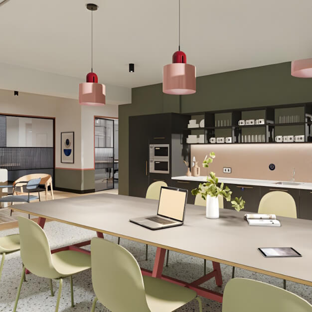 Breakout space for clients - St Cross Street, Work.Life in Farringdon