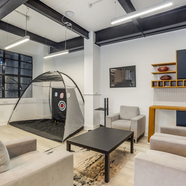 Breakout space, which is dedicated, in Hatton Wall, Base Offices (Farringdon)