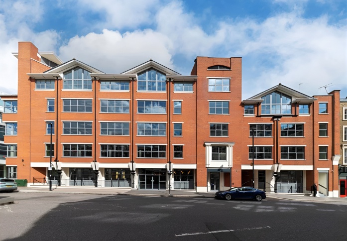 Building outside at St John Street, Business Cube, Farringdon