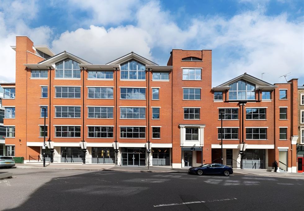 Building outside at St John Street, Business Cube, Farringdon