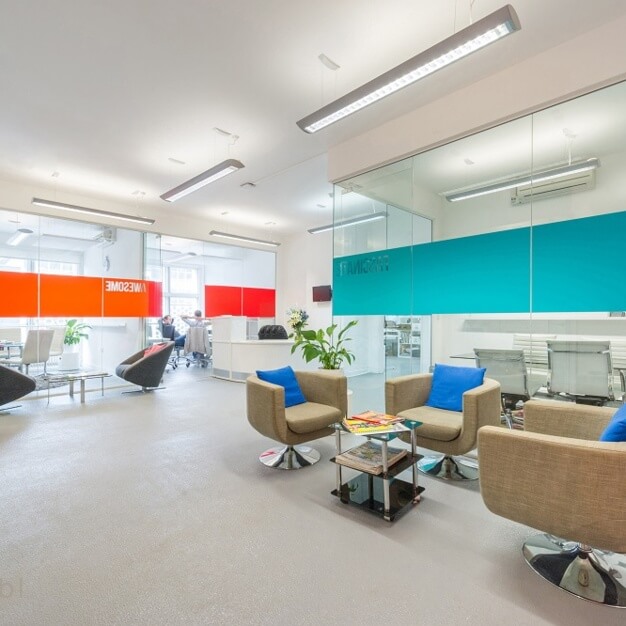 Client breakout space - Charterhouse Street, DIG Global Ltd in Farringdon