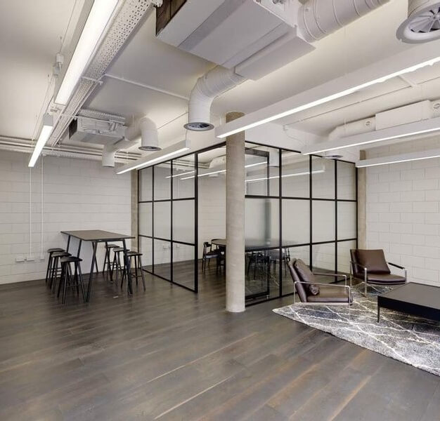 Client Breakout space - Cowcross Street, Kitt Technology Limited in Farringdon