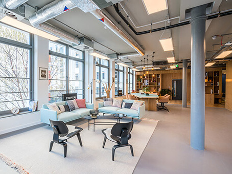 Client Breakout space - Farringdon Road, Regus in Farringdon