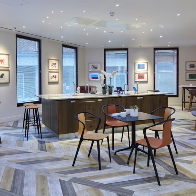 Client Breakout space - Snow Hill, Beaumont Business Centres in Farringdon