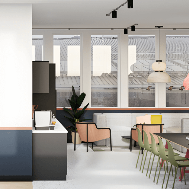 Client Breakout space - St Cross Street, Work.Life in Farringdon